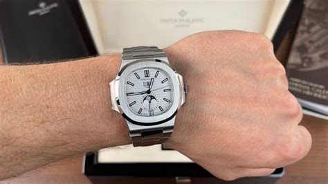 patek philippe nautilus datum einstellen|Patek Philippe time change.